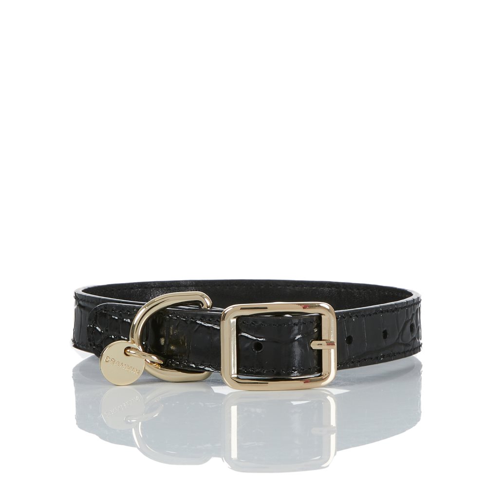 Brahmin | Women's Medium Pet Collar Black Melbourne