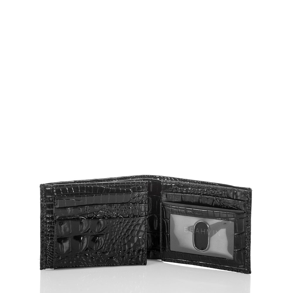 Brahmin | Men's Bifold Black Melbourne