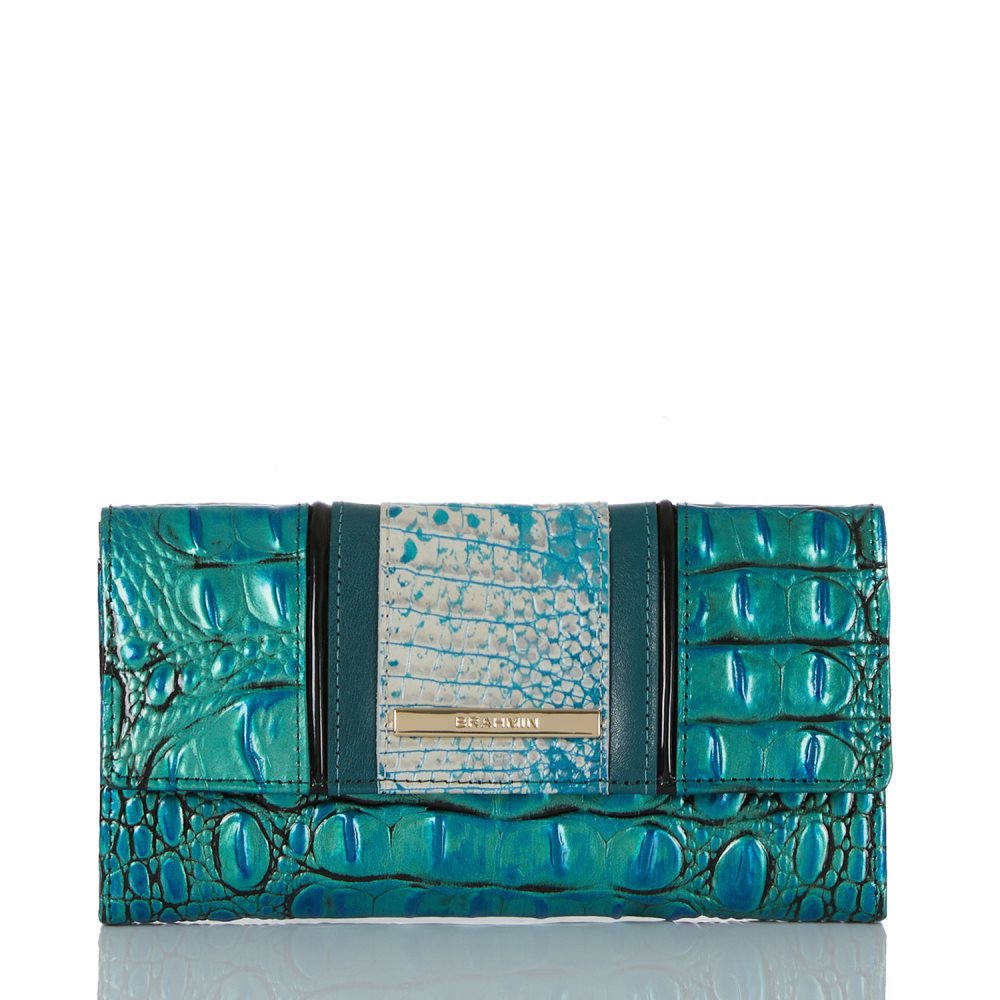 Brahmin | Women's Cordelia Wallet Peacock Shimmer