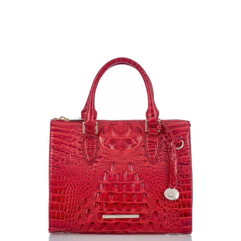 Brahmin | Women's Anywhere Convertible Satchel | Carnation Melbourne