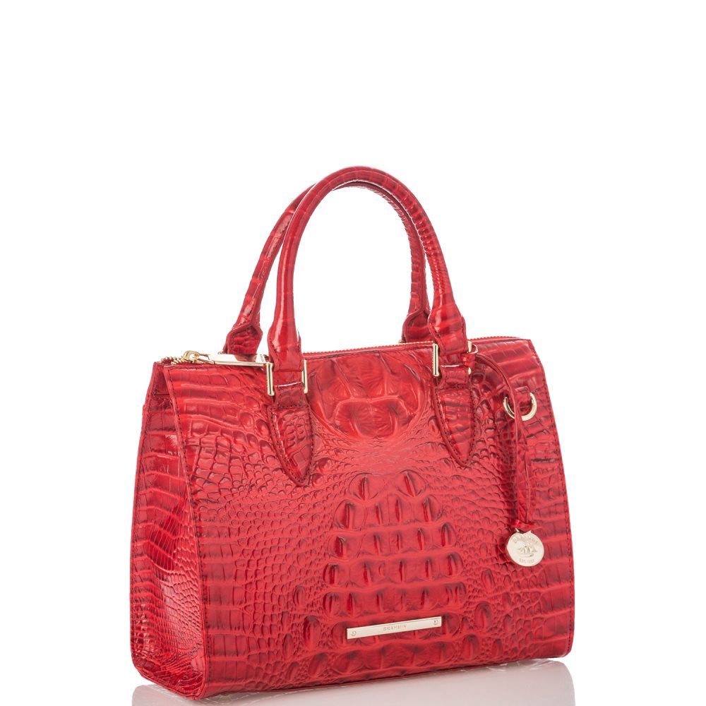 Brahmin | Women's Anywhere Convertible Satchel | Carnation Melbourne