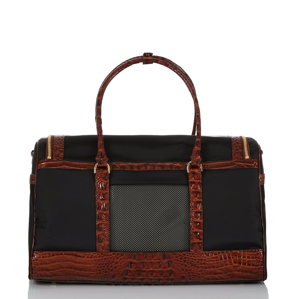 Brahmin | Women's Luxury Pet Carrier | Leather Dog & Cat Carrier