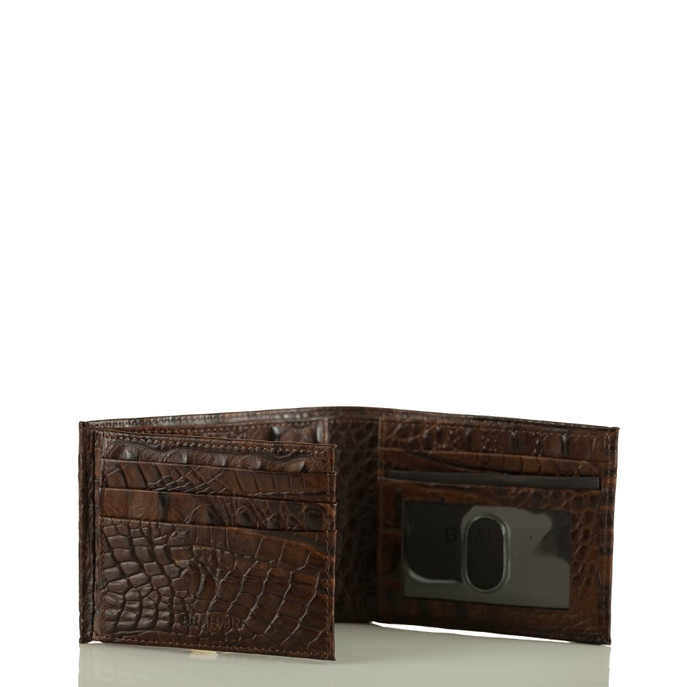 Brahmin | Men's Bifold Cocoa Brown Vintage Melbourne