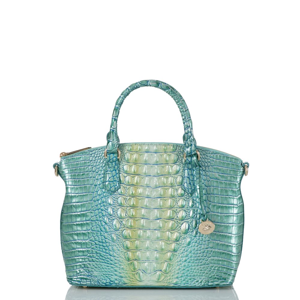 Brahmin | Women's Duxbury Satchel Seafoam Ombre Melbourne