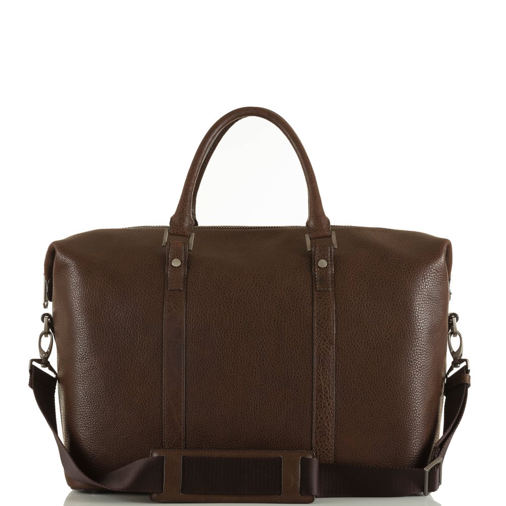 Brahmin | Men's Duxbury Duffle Cocoa Brown Manchester