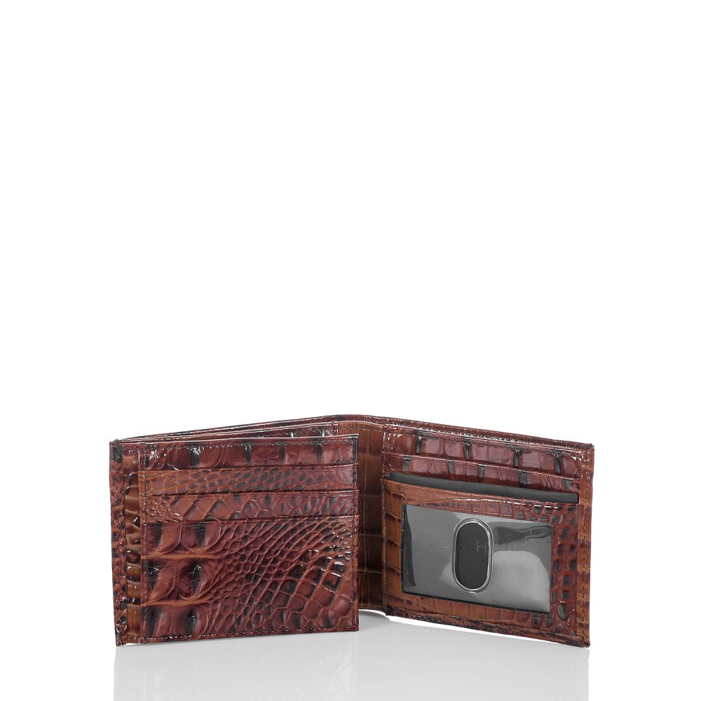 Brahmin | Men's Bifold Pecan Melbourne