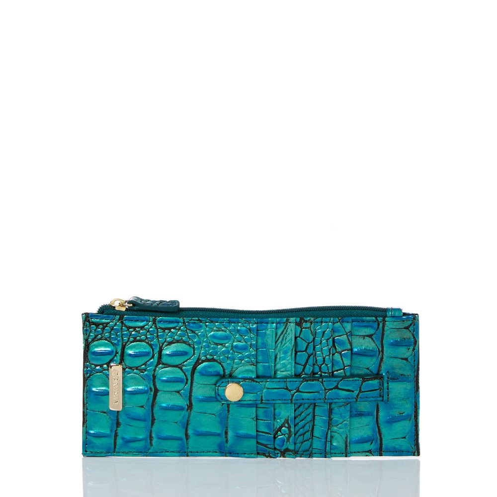 Brahmin | Women's Credit Card Wallet Peacock Melbourne