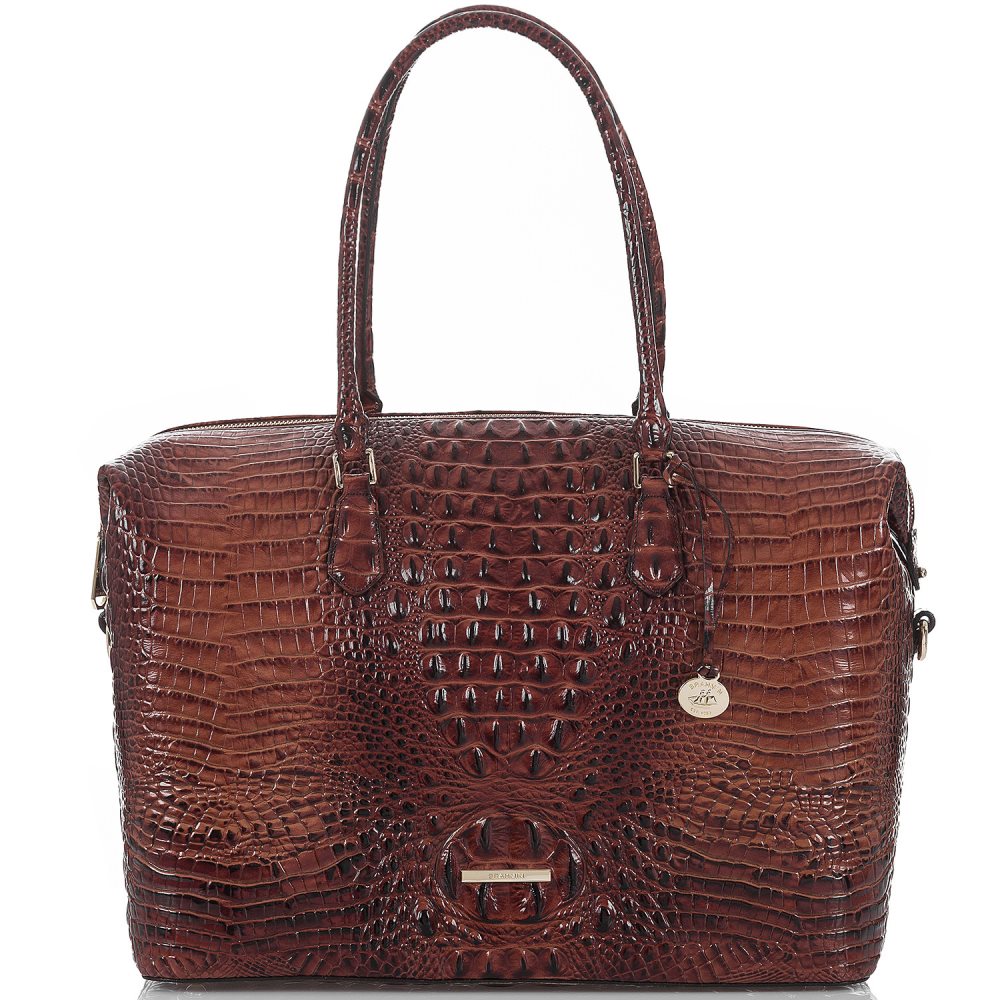 Brahmin | Women's Duxbury Carryall Pecan Melbourne