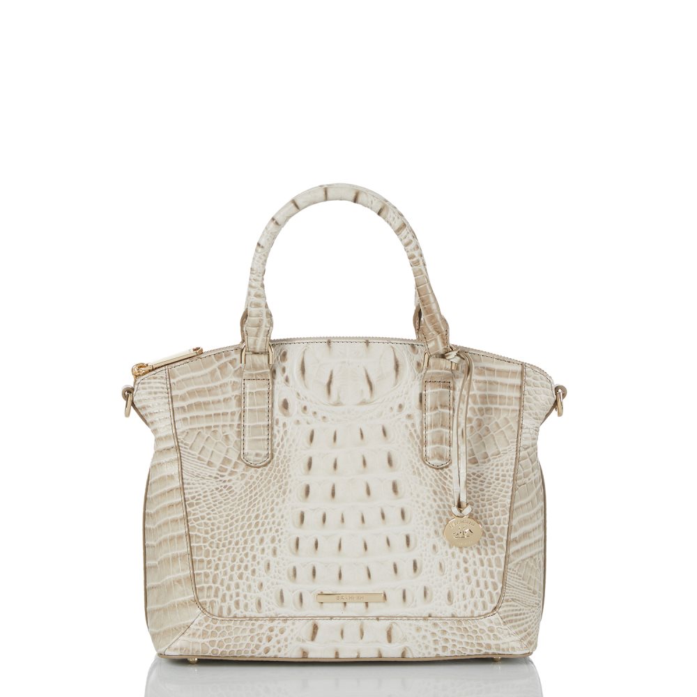 Brahmin | Women's Duxbury Satchel Stone Bayard