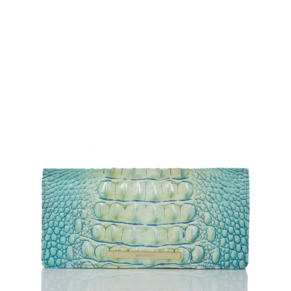 Brahmin | Women's Ady Wallet Seafoam Ombre Melbourne