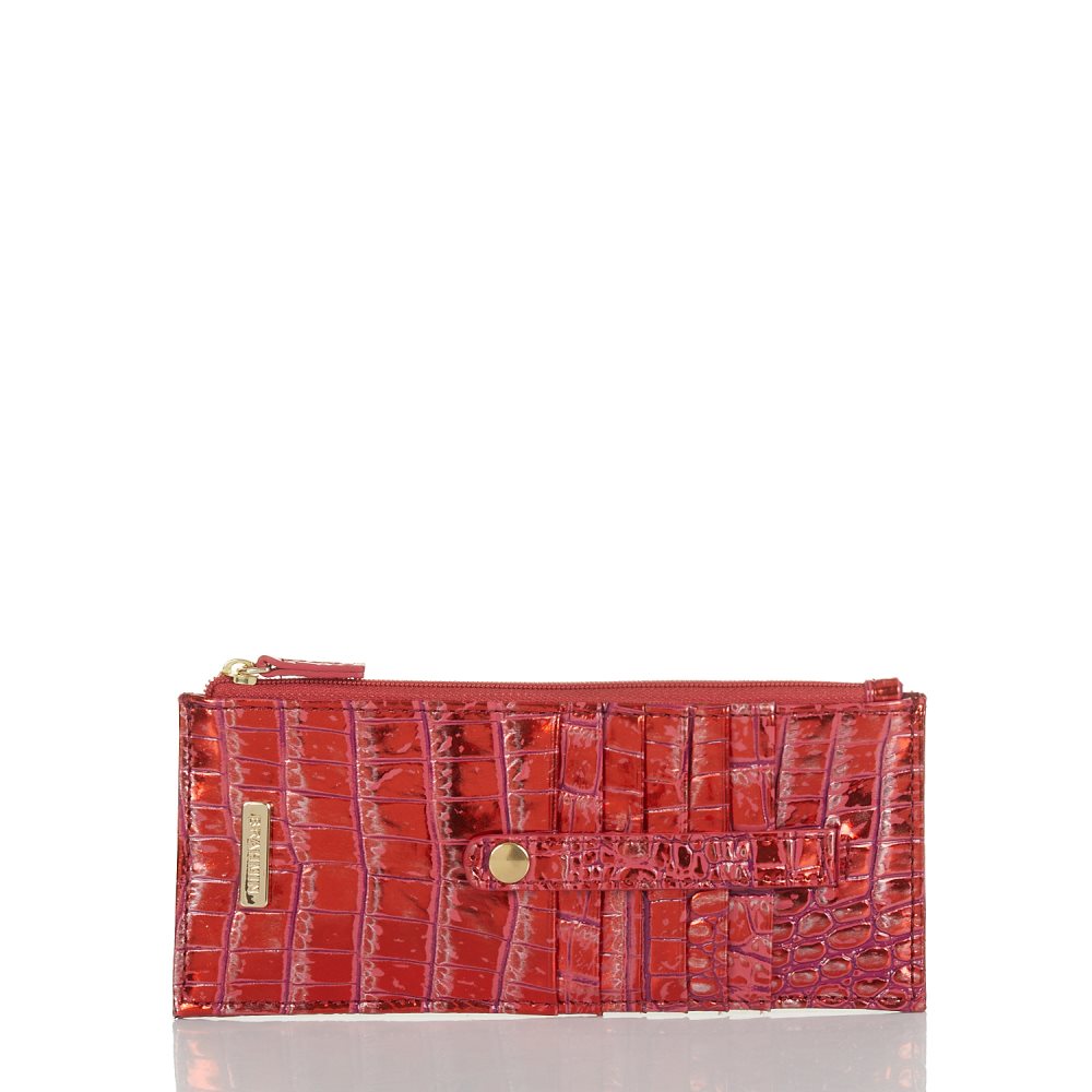 Brahmin | Women's Credit Card Wallet Red Dragon Melbourne