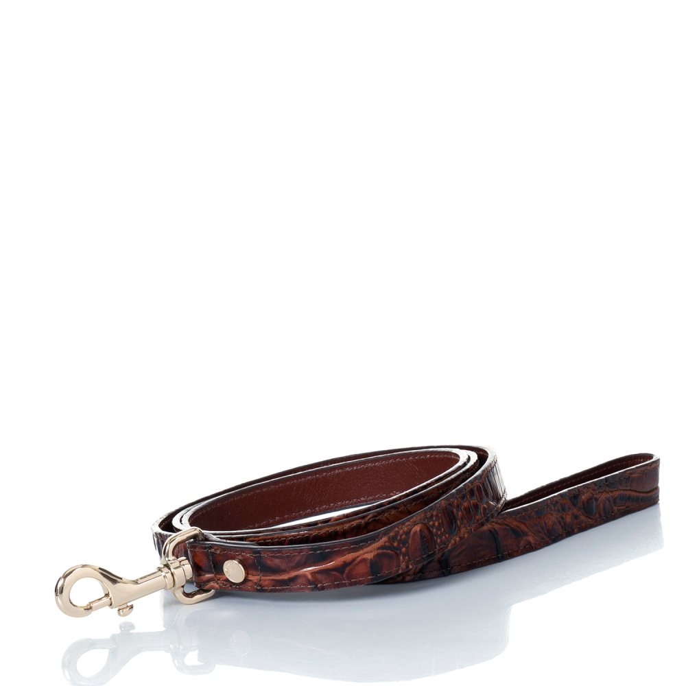 Brahmin | Women's Large Pet Leash Pecan Melbourne