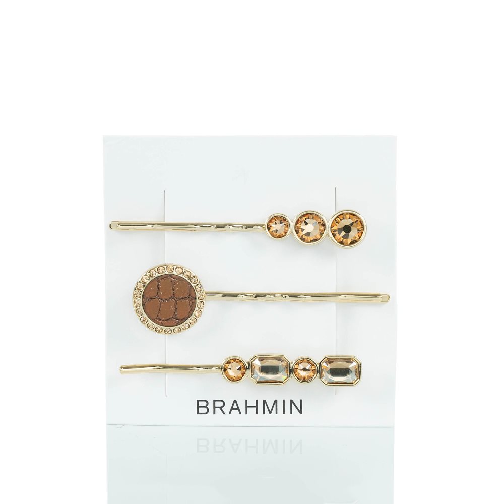 Brahmin | Women's Trio Hair Pins Bronze Fairhaven