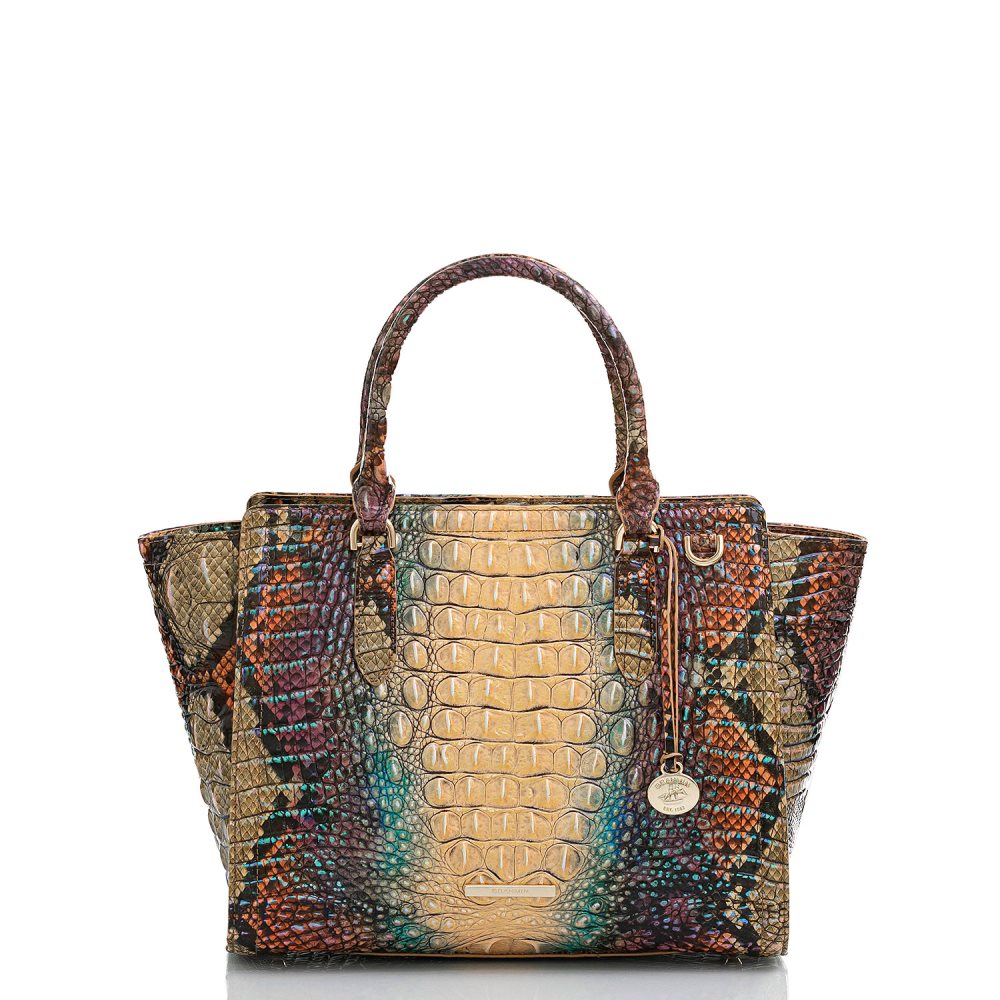 Brahmin | Women's Aubree Reptilian Ombre Melbourne