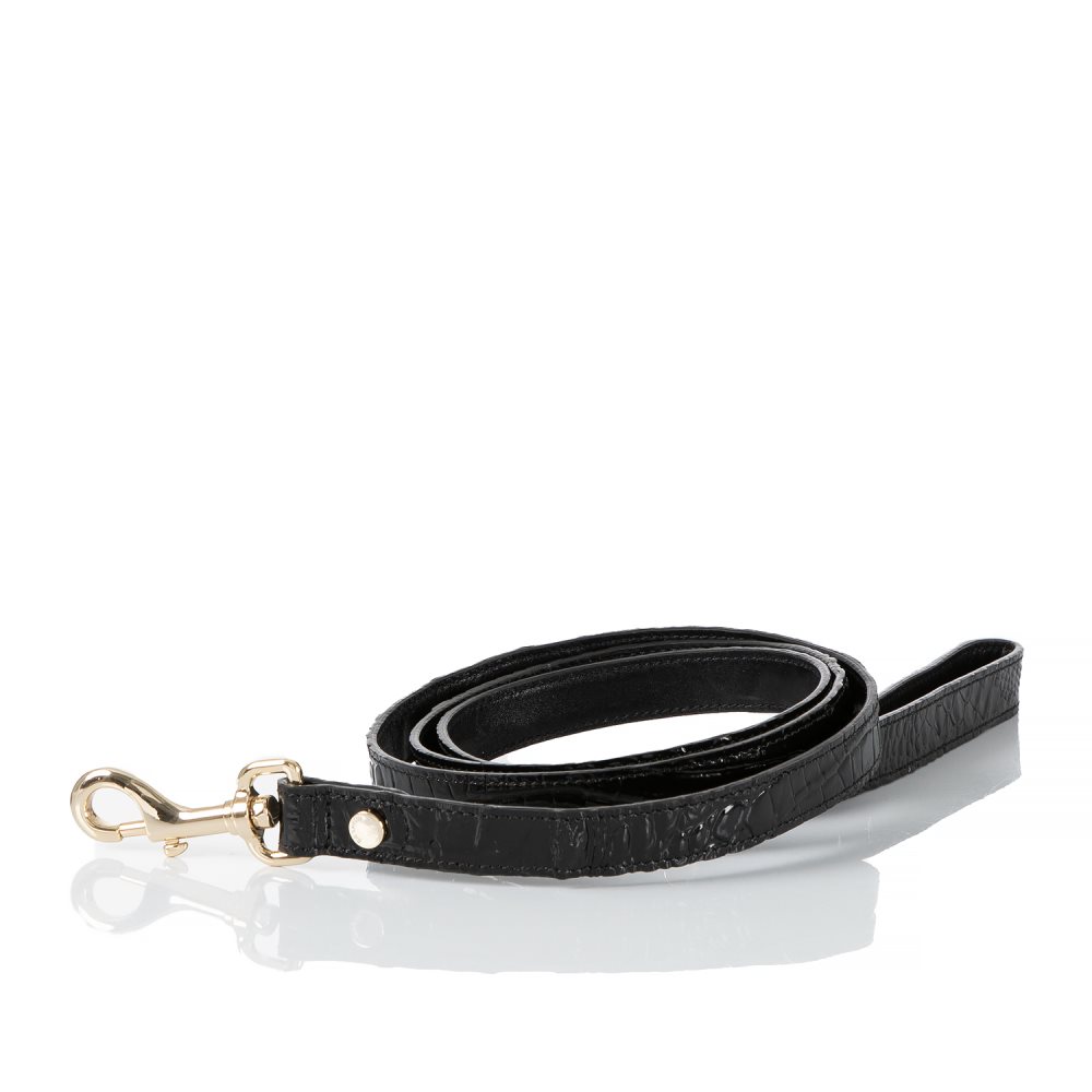 Brahmin | Women's Medium Pet Leash Black Melbourne