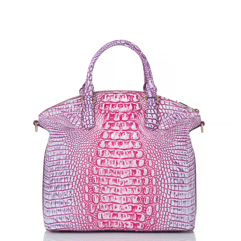 Brahmin | Women's Large Duxbury Satchel Boysenberry Ombre Melbourne - Click Image to Close