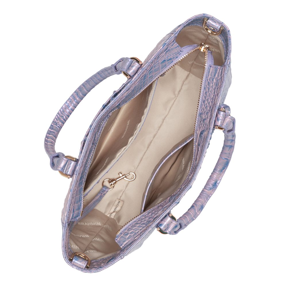 Brahmin | Women's Small Ashlee Frosted Lilac Melbourne
