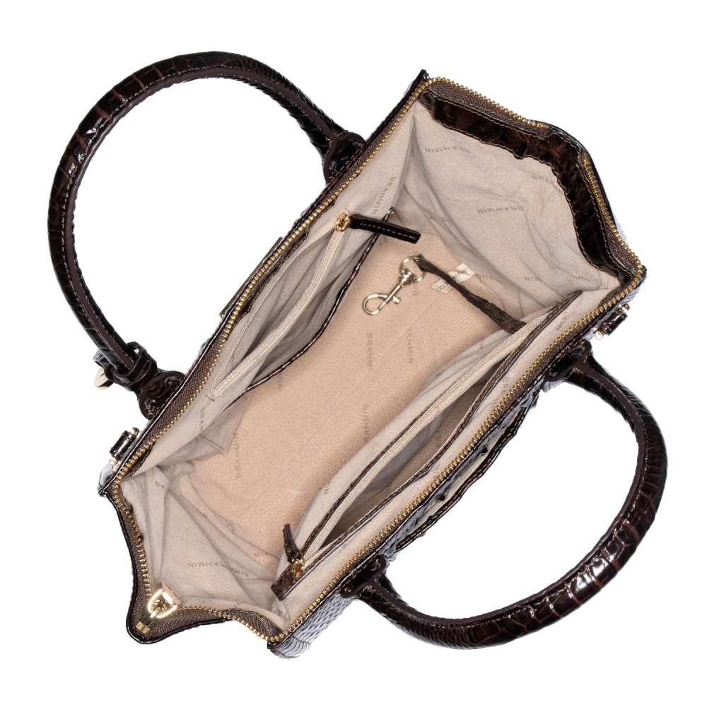 Brahmin | Women's Small Caroline Cocoa Ombre Melbourne
