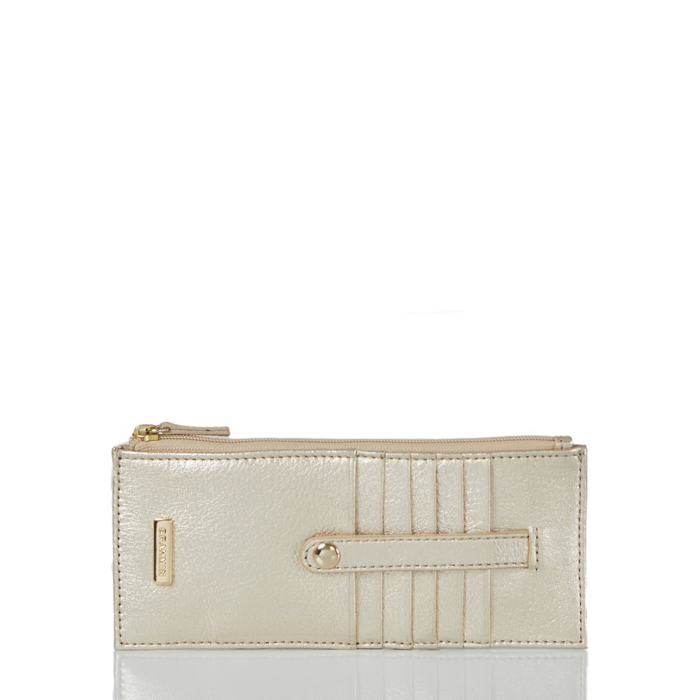 Brahmin | Women's Credit Card Wallet Platinum Moonlit