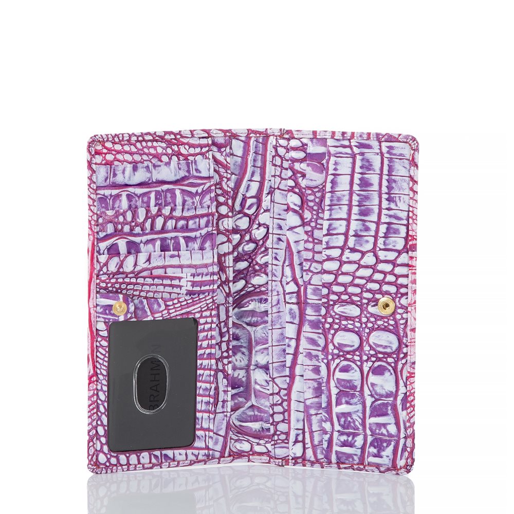Brahmin | Women's Ady Wallet Boysenberry Ombre Melbourne