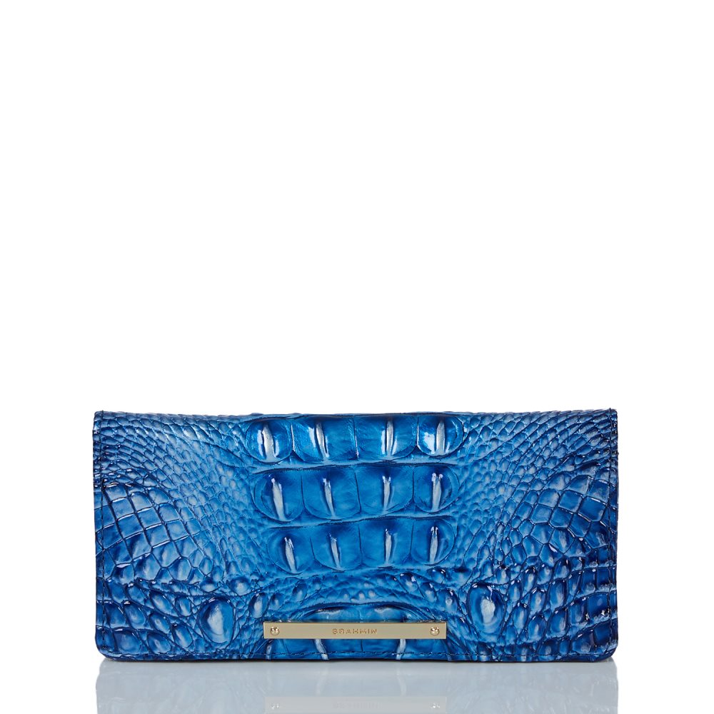 Brahmin | Women's Ady Wallet Vista Blue Ombre Melbourne