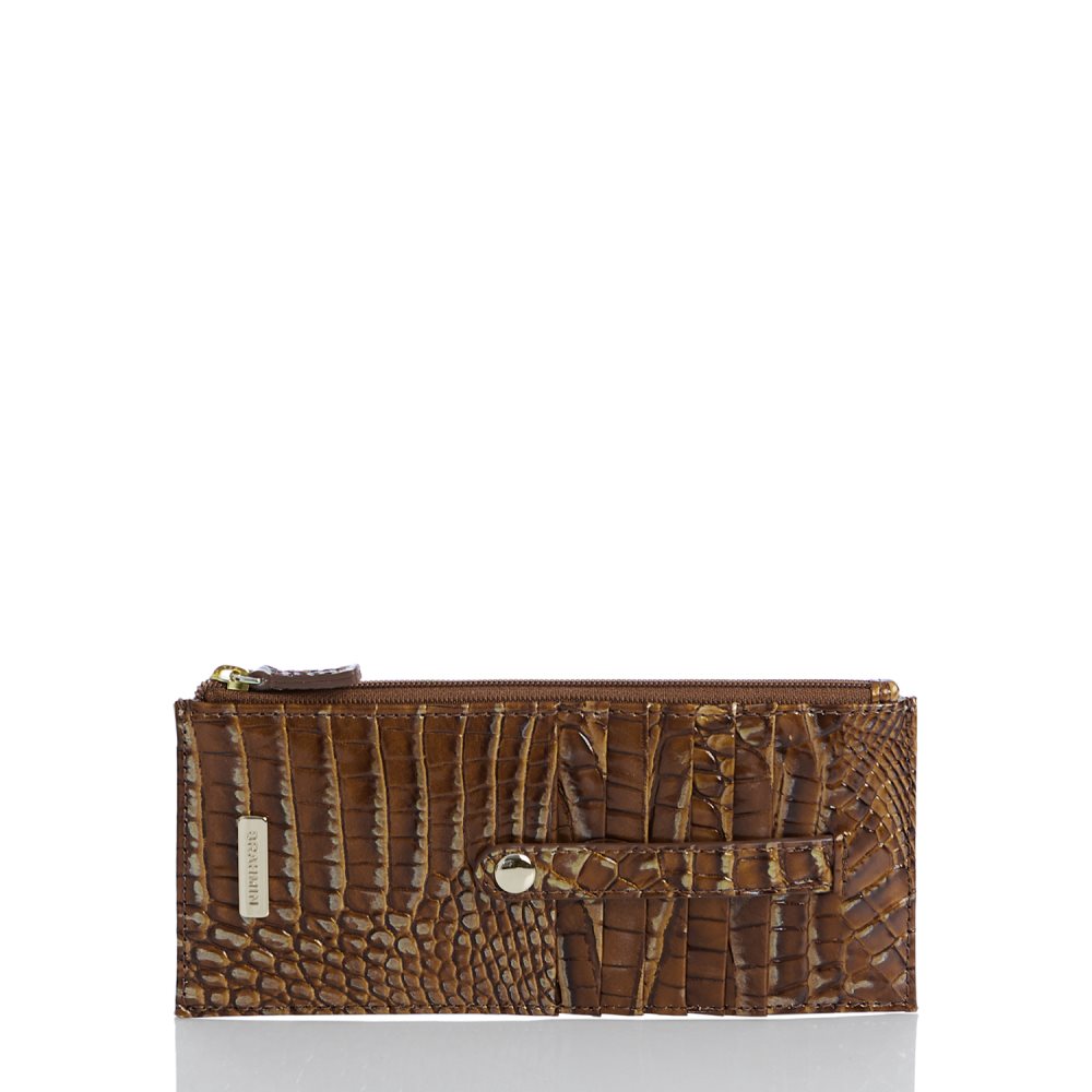 Brahmin | Women's Credit Card Wallet Teak Ombre Melbourne