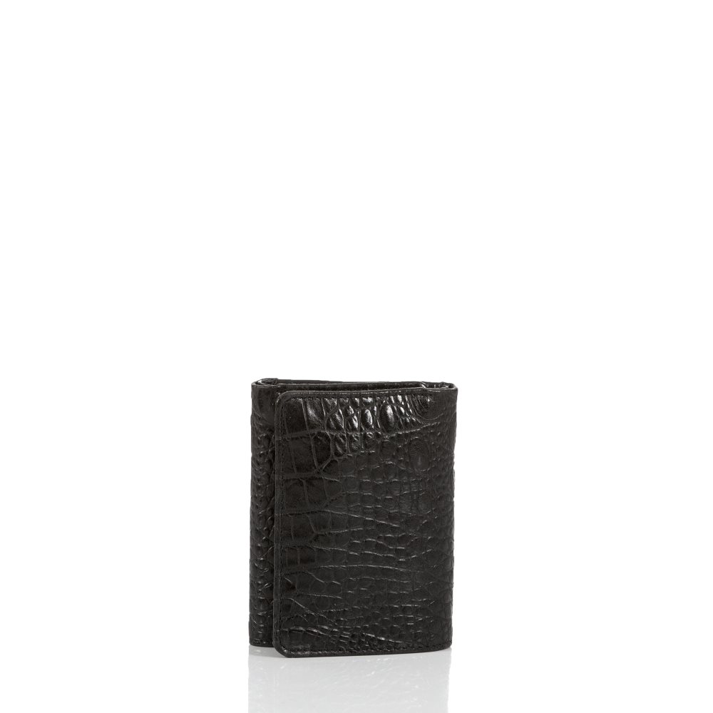 Brahmin | Men's Slim Trifold Black Canyon