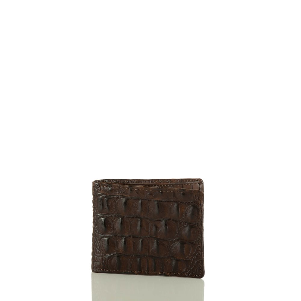 Brahmin | Men's Billfold Cocoa Brown Vintage Melbourne