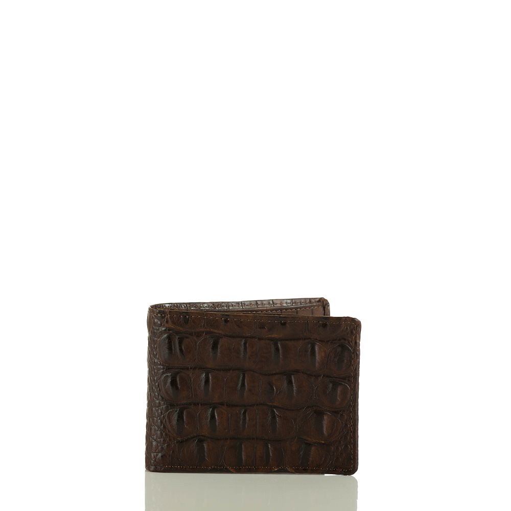 Brahmin | Men's Billfold Cocoa Brown Vintage Melbourne