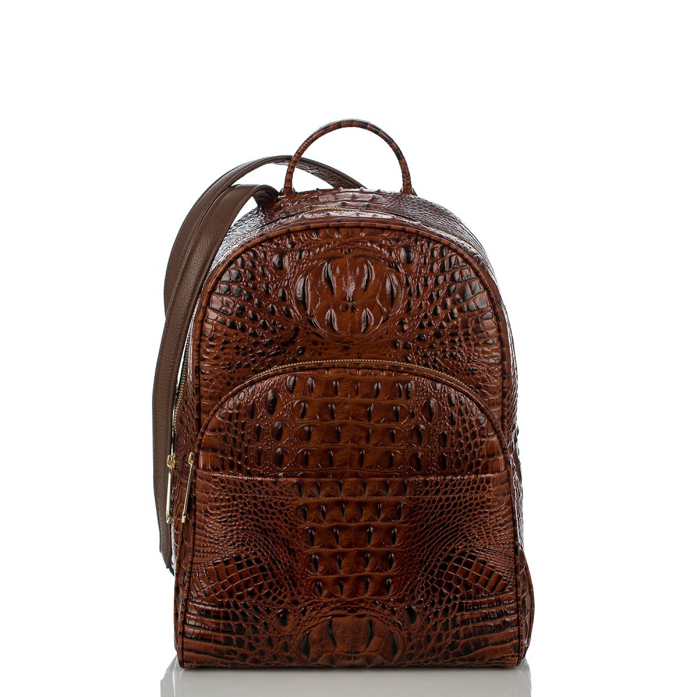 Brahmin | Men's Dartmouth Backpack | Brown Leather Backpack