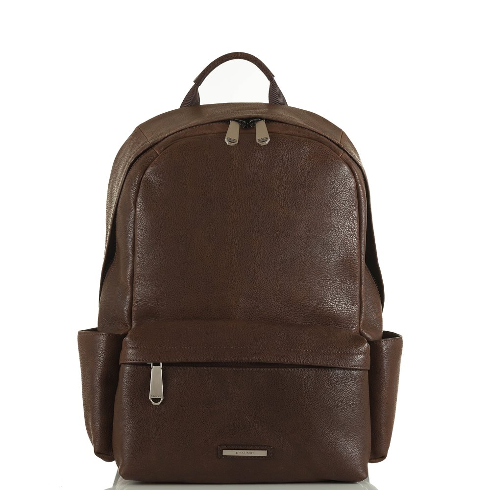 Brahmin | Men's Marcus Backpack Cocoa Brown Manchester