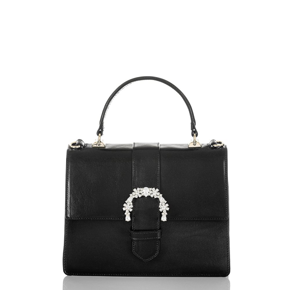 Brahmin | Women's Luxe Mini Francine Black Topsail